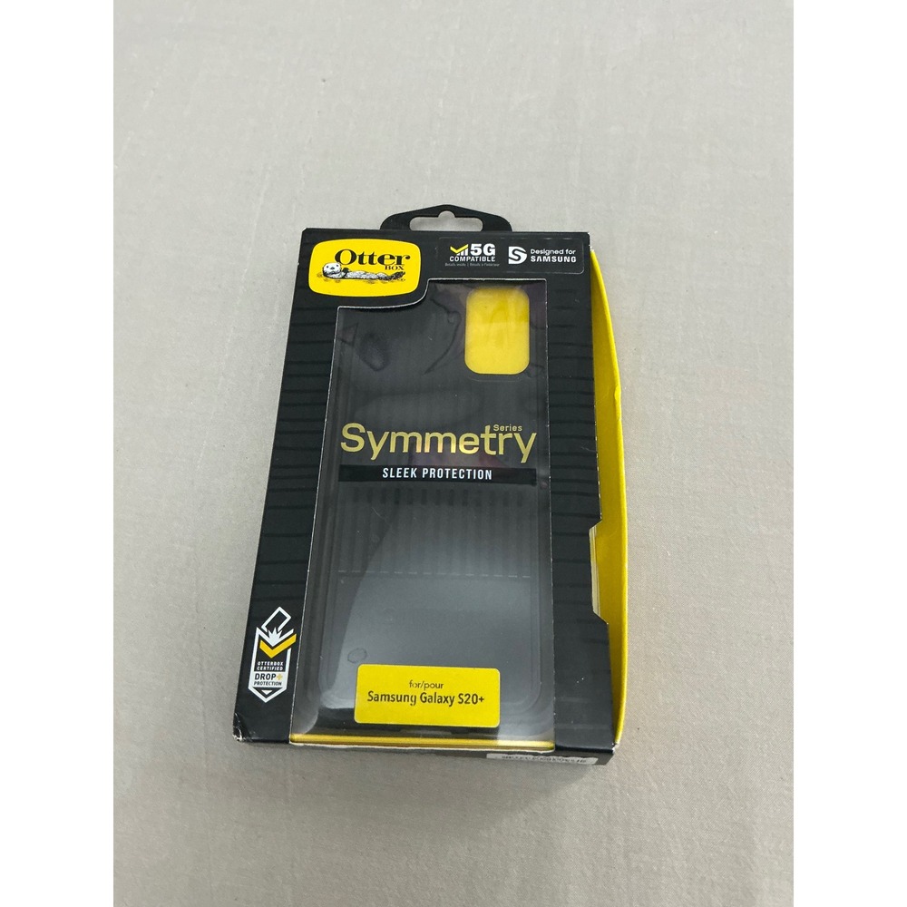 OtterBox‎ Symmetry Series Case for Samsung Galaxy S20+ 5G Black Sleek Protection